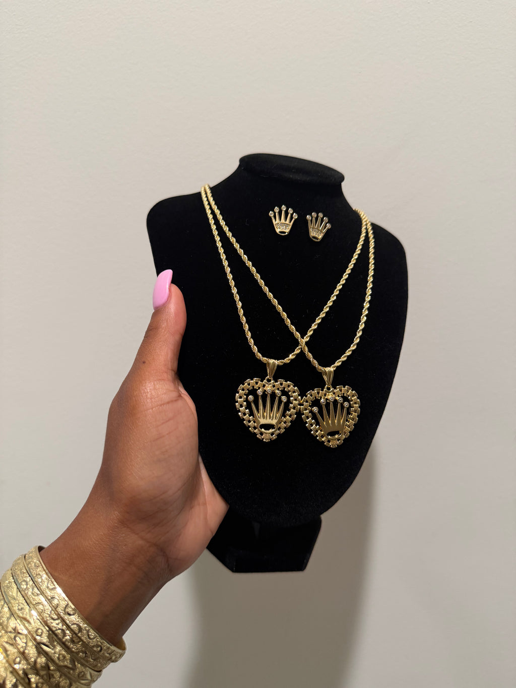 Heart Rolex Necklace