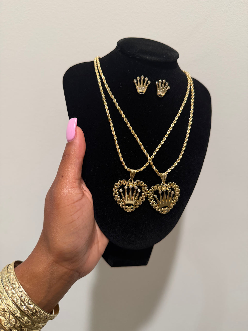 Heart Rolex Necklace