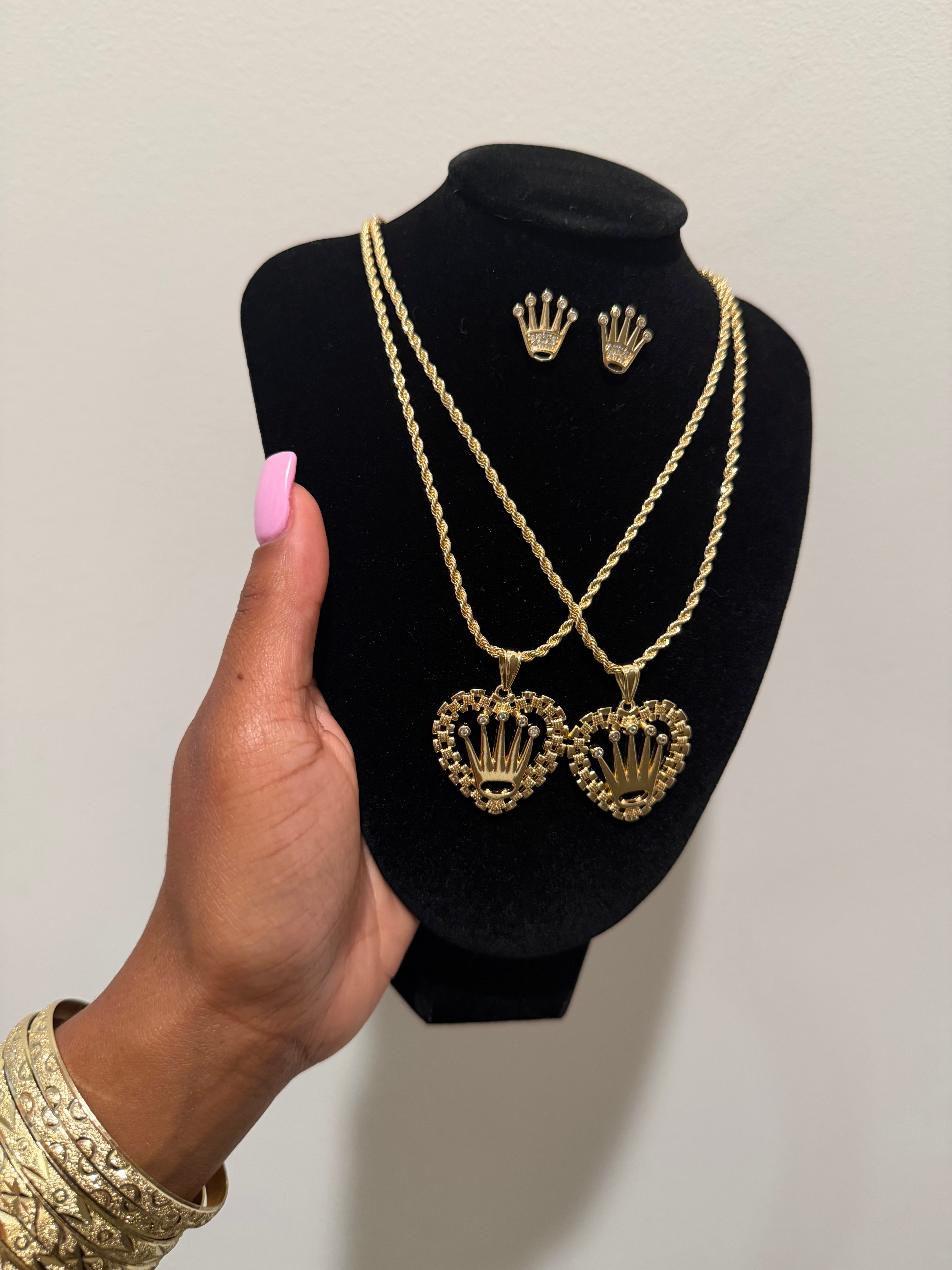 Heart Rolex Necklace