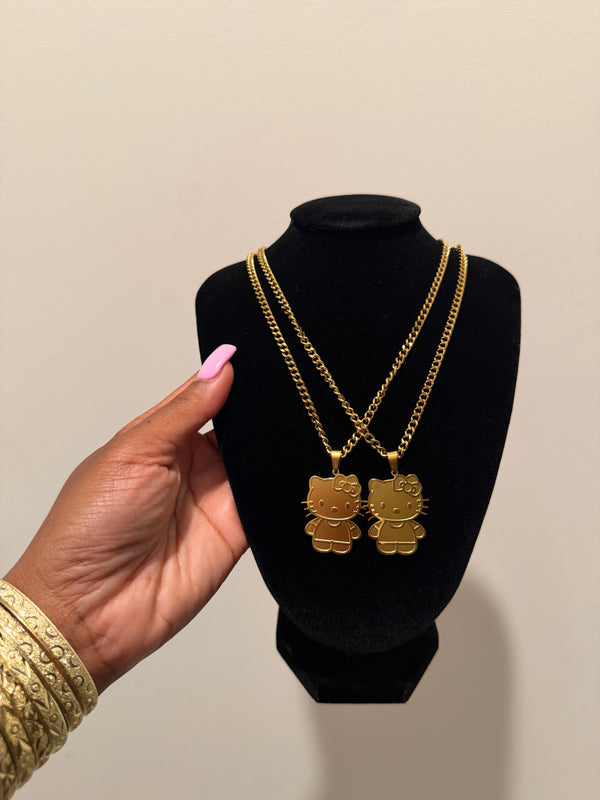 Hello Kitty Character Necklace